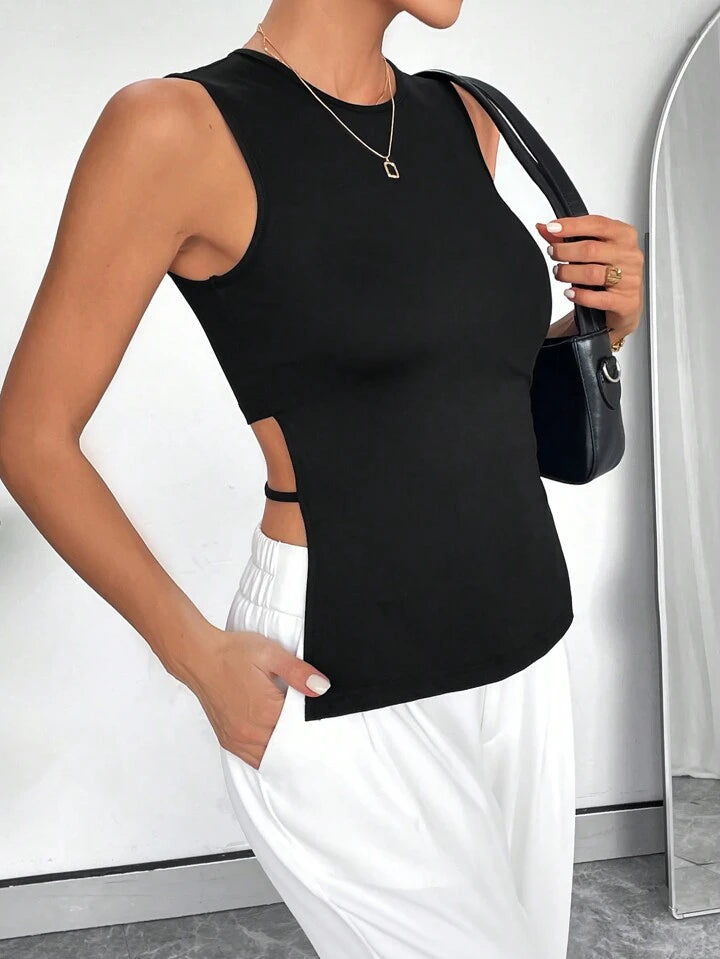 Cut Out, Backless, Split Top