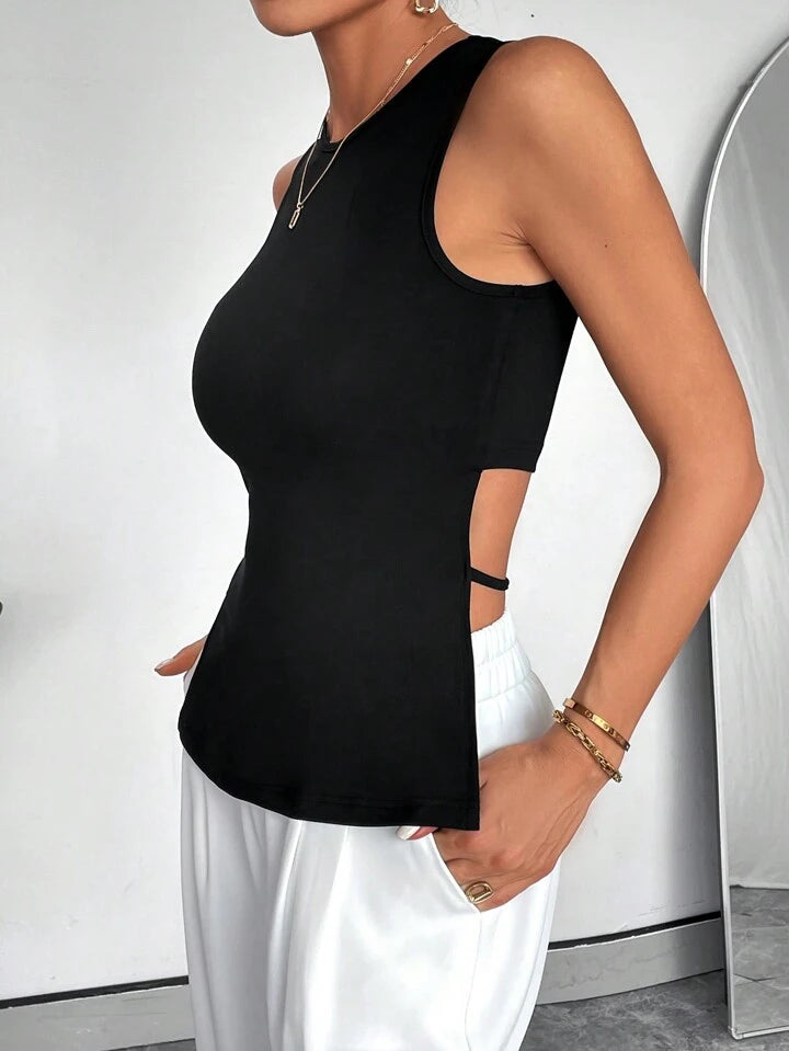 Cut Out, Backless, Split Top