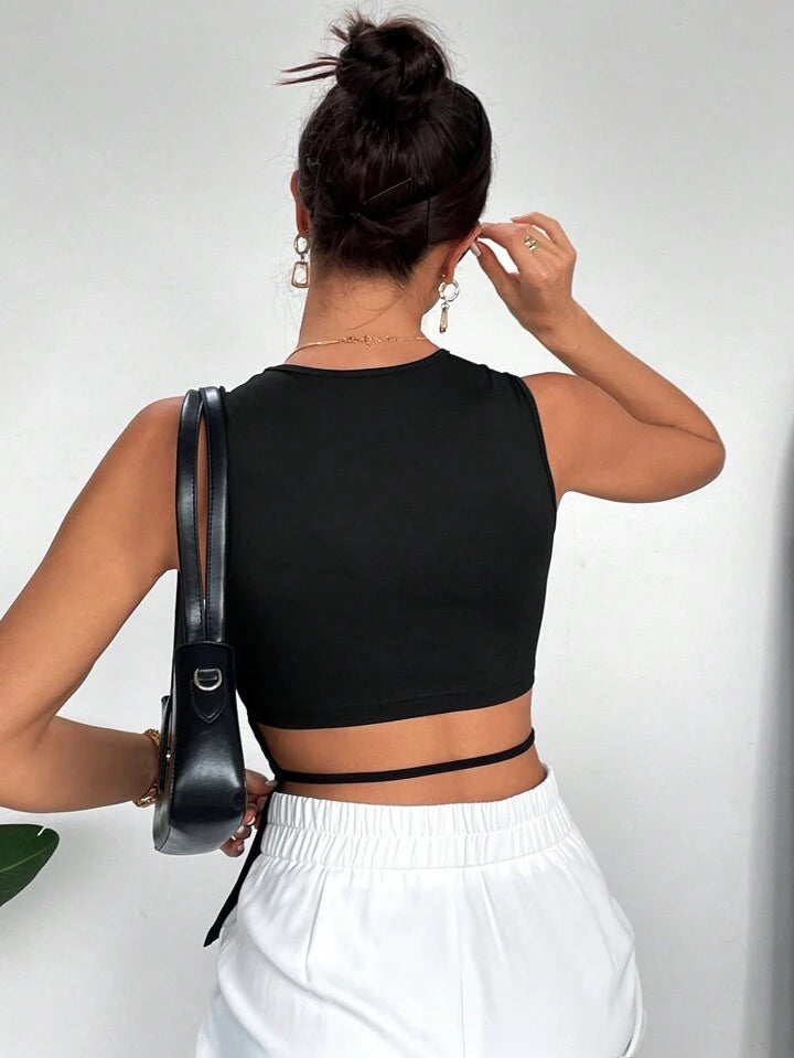Cut Out, Backless, Split Top